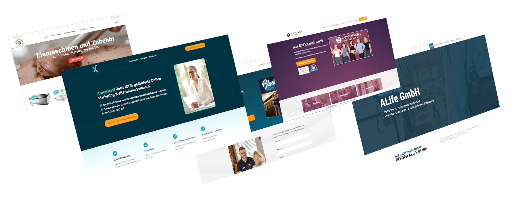 Webdesign Berlin David Dosdall Erfahrung Projekte Websites